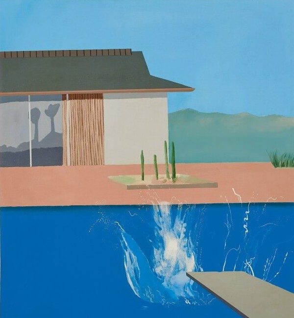 hockney splash