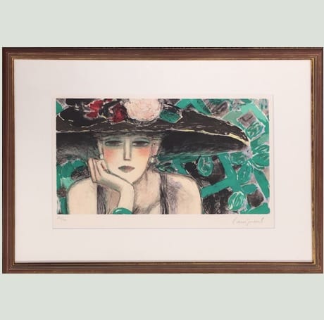 カシニョール「リズ」買取実績｜【公式】美術品・絵画買取センター