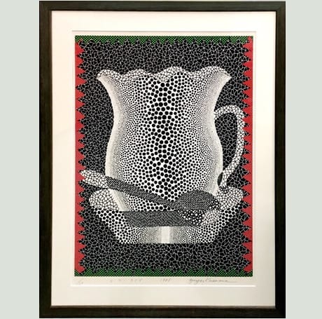 草間彌生「コーヒーカップ」買取実績｜【公式】美術品・絵画買取センター