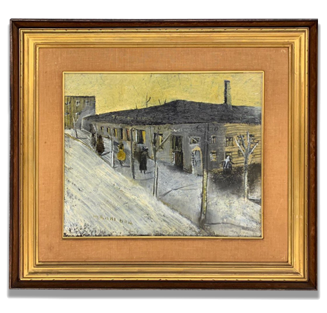 織田広喜「風景」買取実績｜【公式】美術品・絵画買取センター