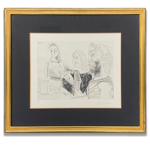 ピカソ「347シリーズ No,23」買取実績｜【公式】美術品・絵画買取センター