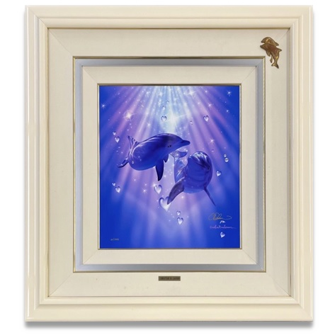 ラッセン「ドルフィンラブ」買取実績｜美術品・絵画買取センター