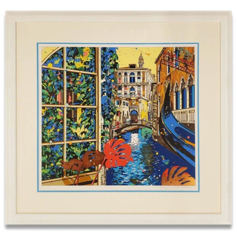 鈴木英人「ベネチアンラプソディ」買取実績 | 美術品・絵画買取センター