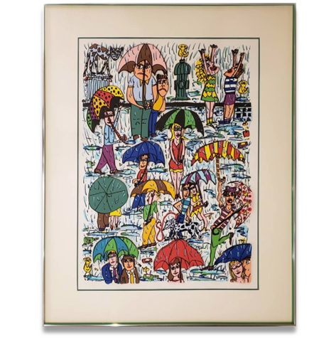 ジェームスリジィ「レイン」買取実績 | 美術品・絵画買取センター