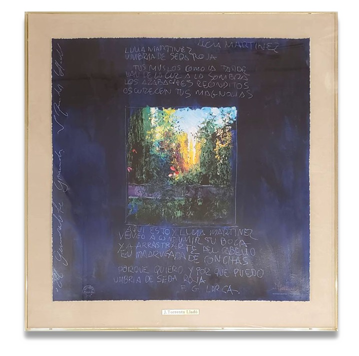 リャド「ロルカの詩Ⅱ(ME)」買取実績｜美術品・絵画買取センター 