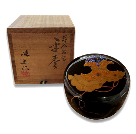 井波唯志　蒔絵鳥兜