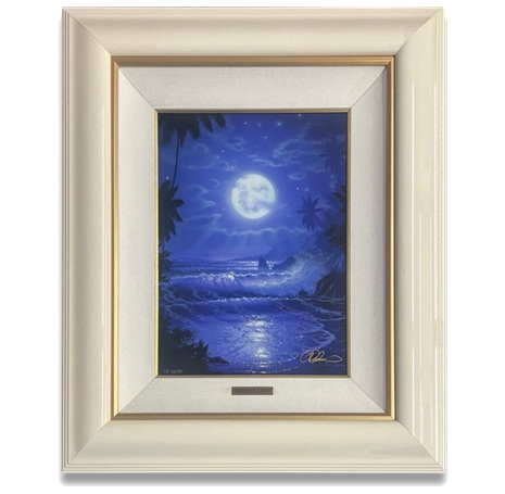 ラッセン「ミッドナイトブルーⅡ」買取実績｜美術品・絵画買取センター