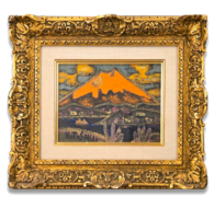 田崎 広助「朱富士」