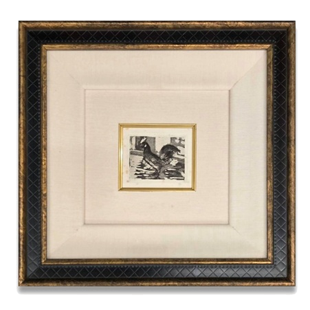 藤田嗣治 オンドリ