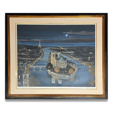 ドラクロワ「 ハート・オブ・パリ」買取実績｜美術品・絵画買取センター