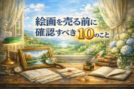 絵画を売る前に確認すべき10のこと
