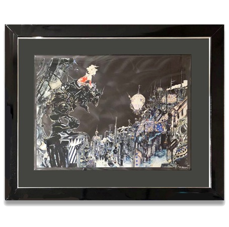 天野喜孝　街　METAL BLACK