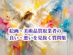 絵画・美術品買取業者の良い・悪いを見抜く質問集