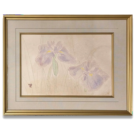 杉山寧「花菖蒲」