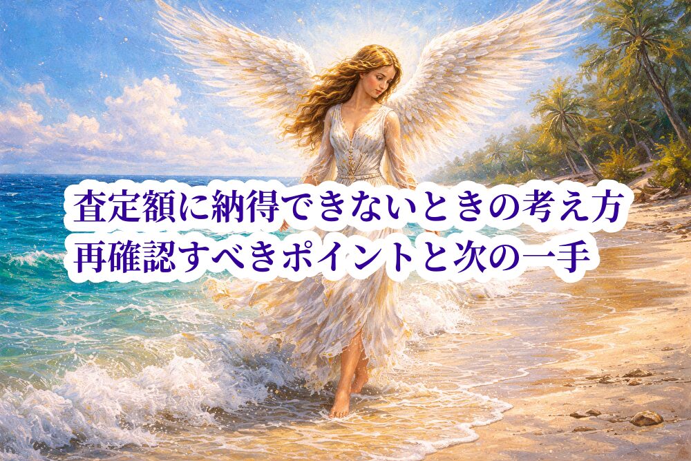 査定額に納得できないときの考え方｜再確認すべきポイントと次の一手