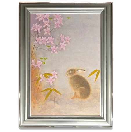 上村松篁　春静