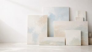 絵画のサイズ「号数」とは？F・P・M・Sの違いと査定価格への影響のイメージ